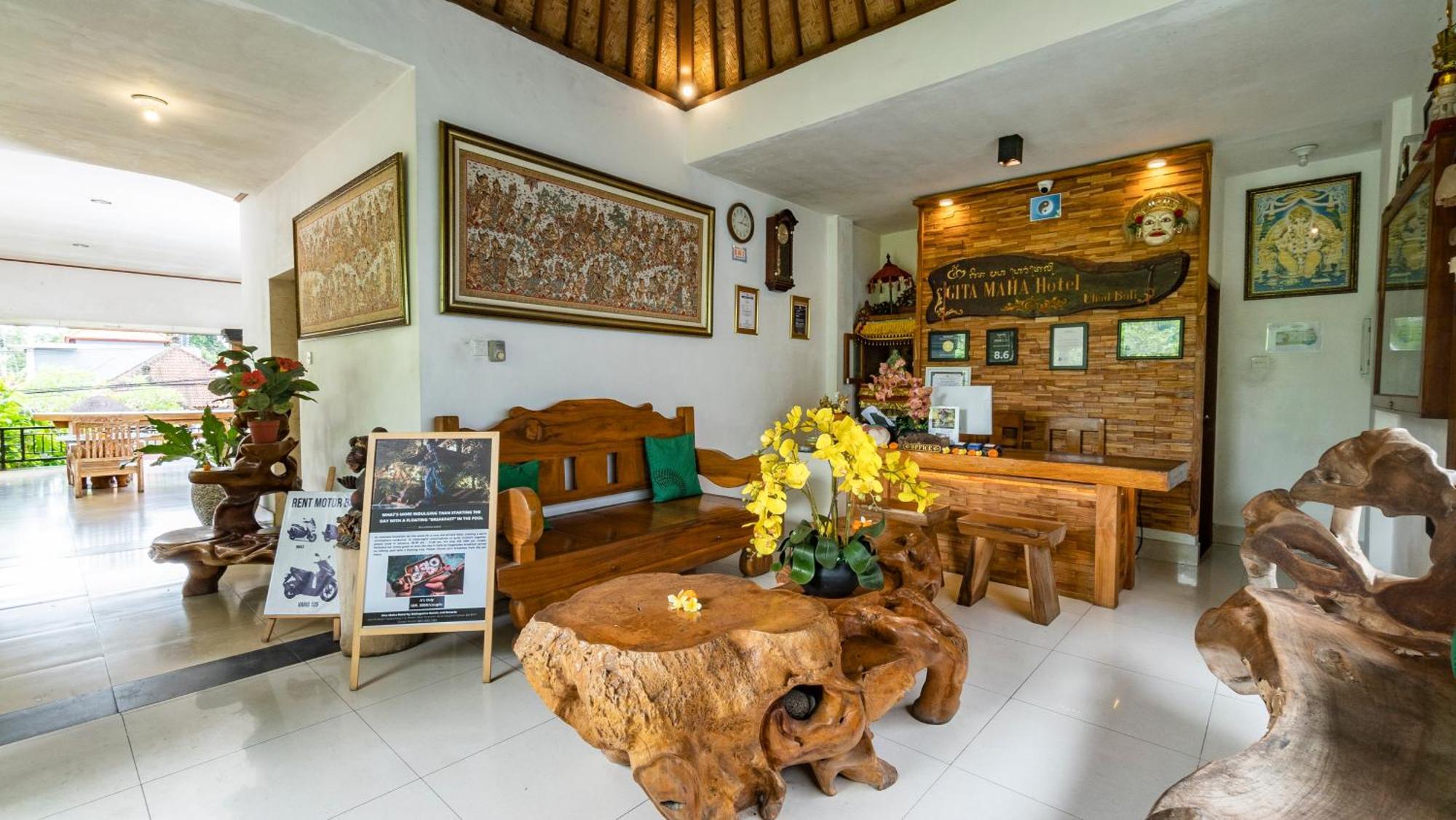Gita Maha Ubud Hotel By Mahaputra-Chse Certified Exterior photo